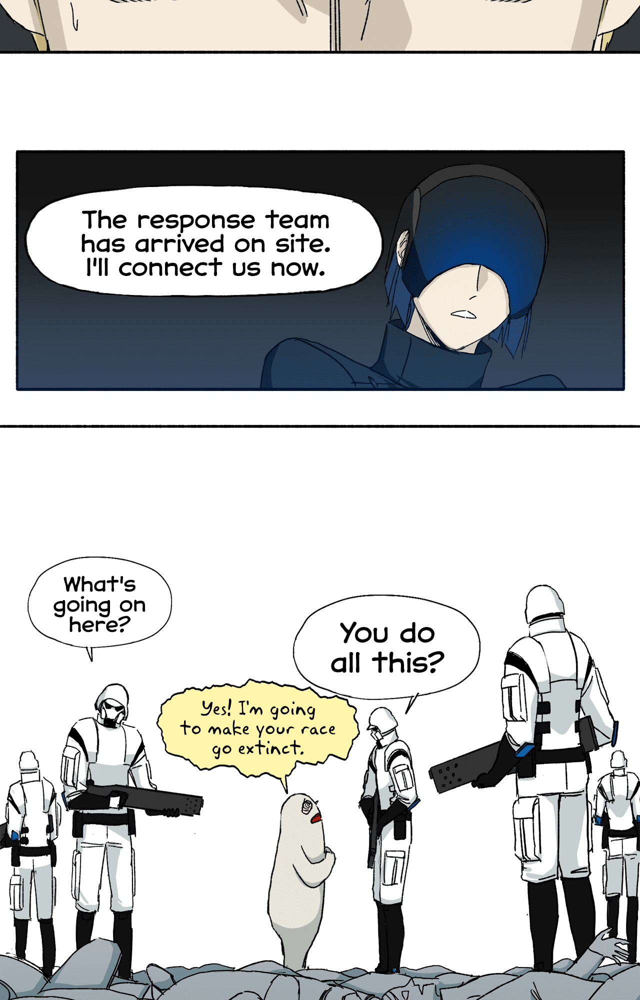 Mosquito War Chapter 26 page 36 - Chapter 26