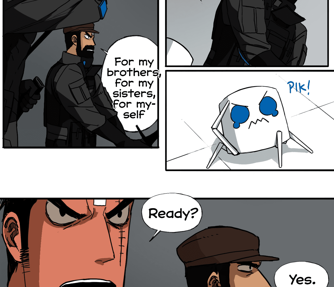 Mosquito War Chapter 4 page 8 - Chapter 4
