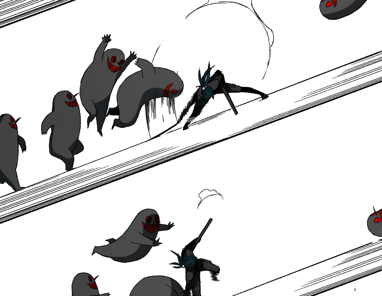 Mosquito War Chapter 6 page 58 - Chapter 6