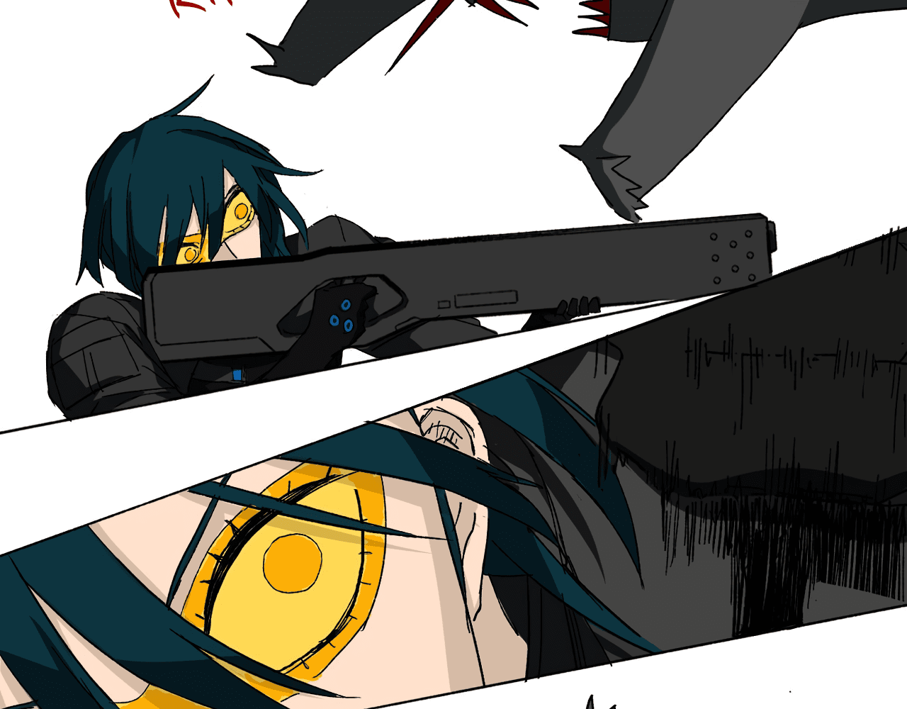 Mosquito War Chapter 9 page 63 - Chapter 9