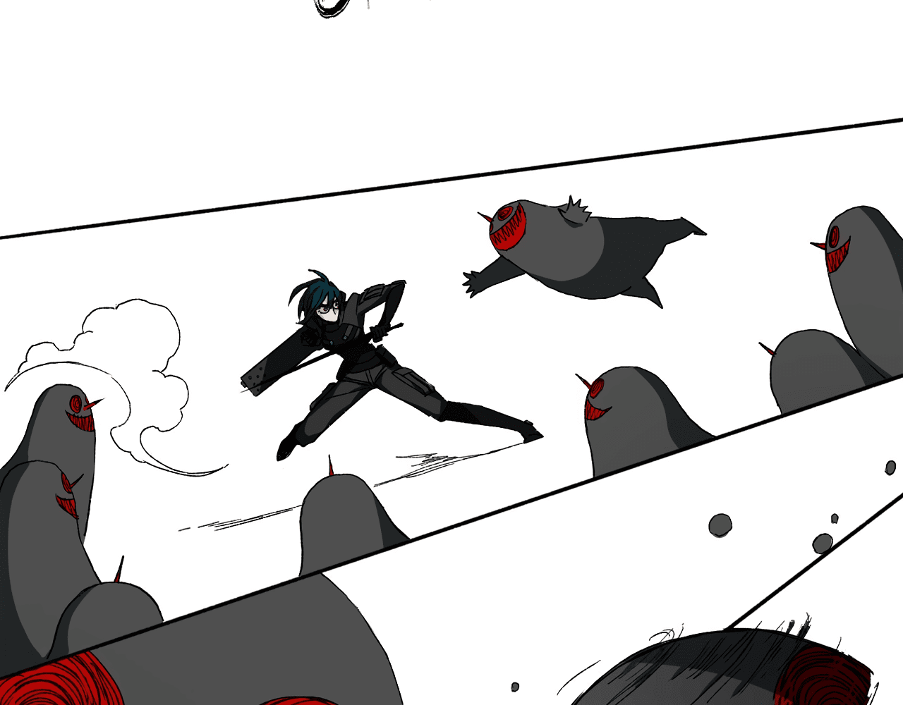 Mosquito War Chapter 9 page 70 - Chapter 9