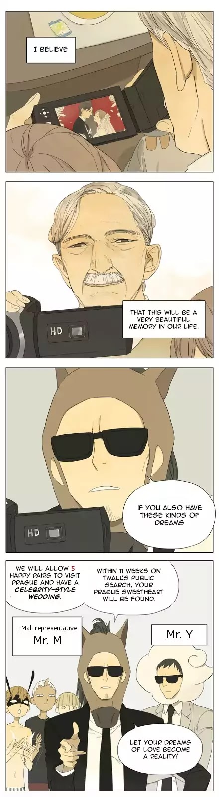 Mosspaca Advertising Department Chapter 52.2 page 1 - Chapter 52.2: (Red Thread)