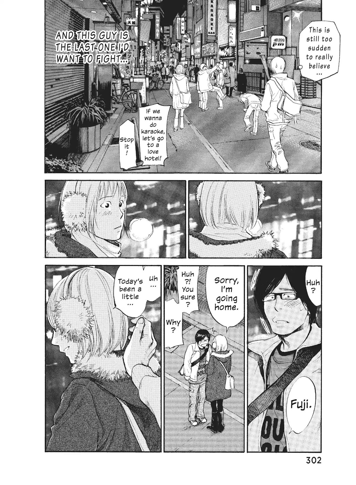 Moteki Chapter 10 page 22 - Chapter 10: Mind Circus