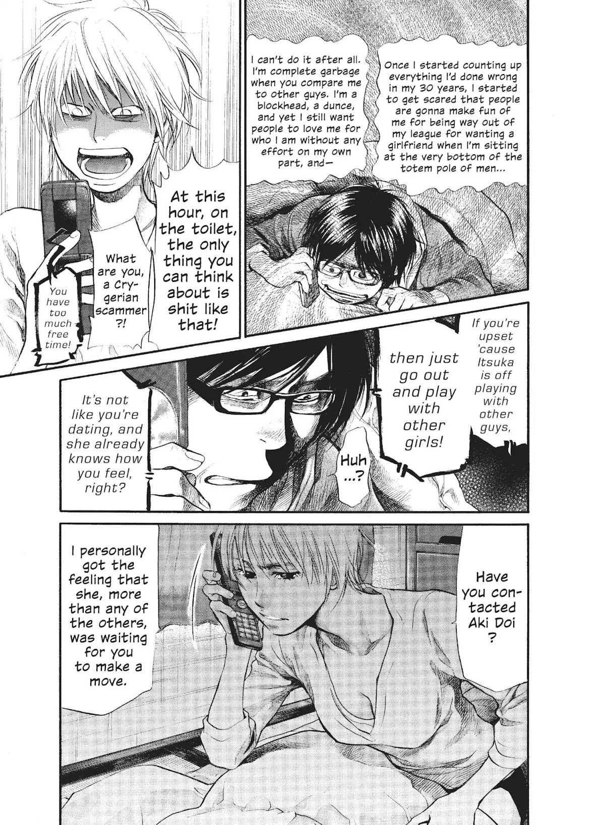Moteki Chapter 14 page 14 - Chapter 14: I Just Wanna Be Popular...