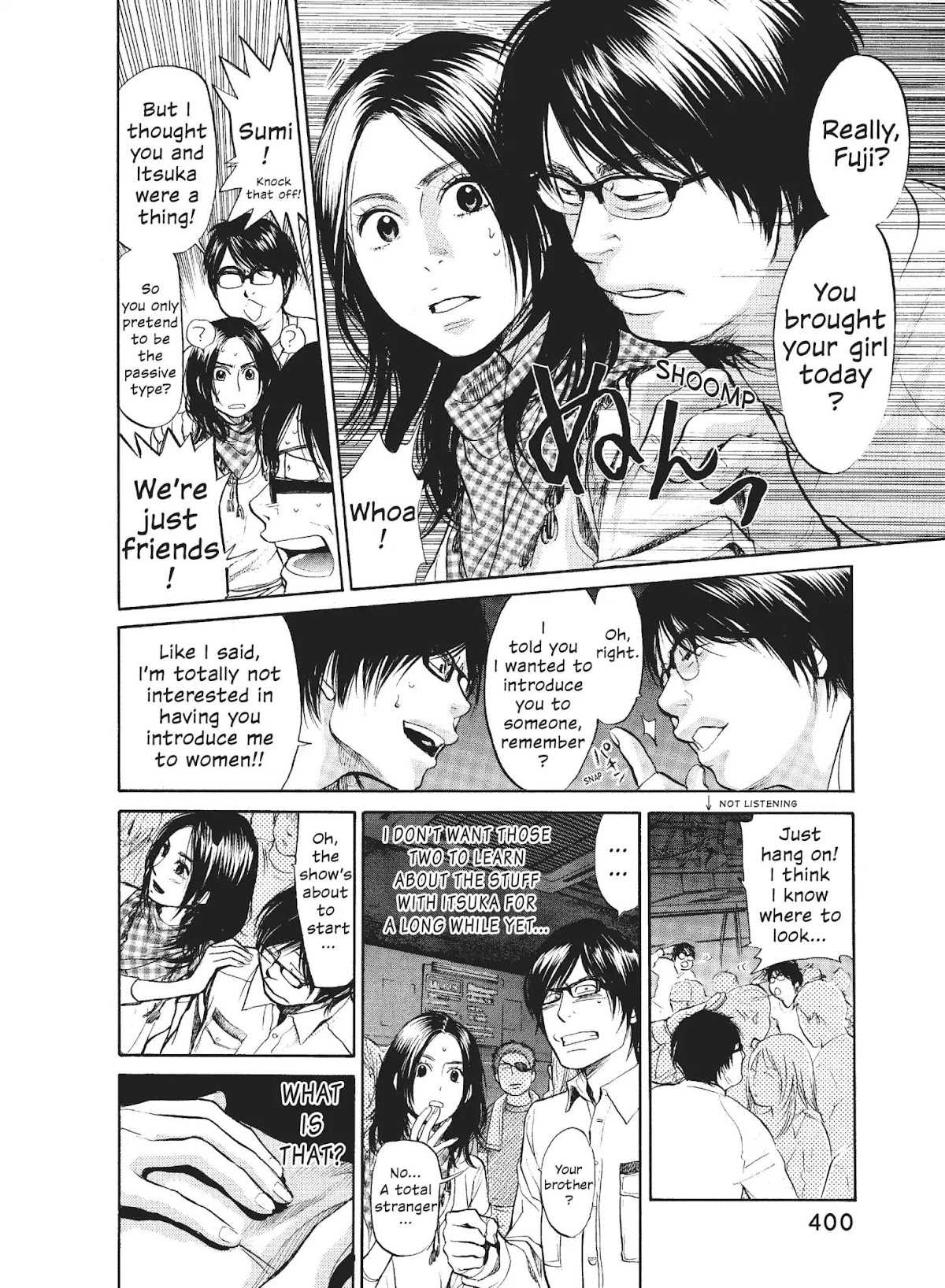 Moteki Chapter 14 page 21 - Chapter 14: I Just Wanna Be Popular...