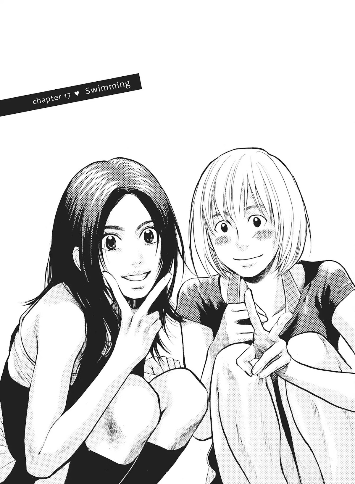 Moteki Chapter 17 page 1 - Chapter 17: Swimming