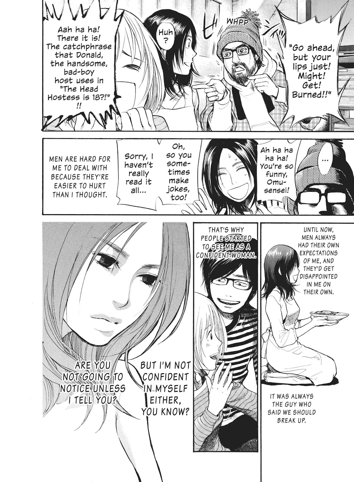 Moteki Chapter 17 page 12 - Chapter 17: Swimming
