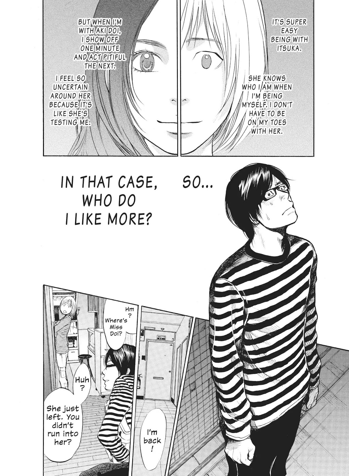 Moteki Chapter 17 page 14 - Chapter 17: Swimming