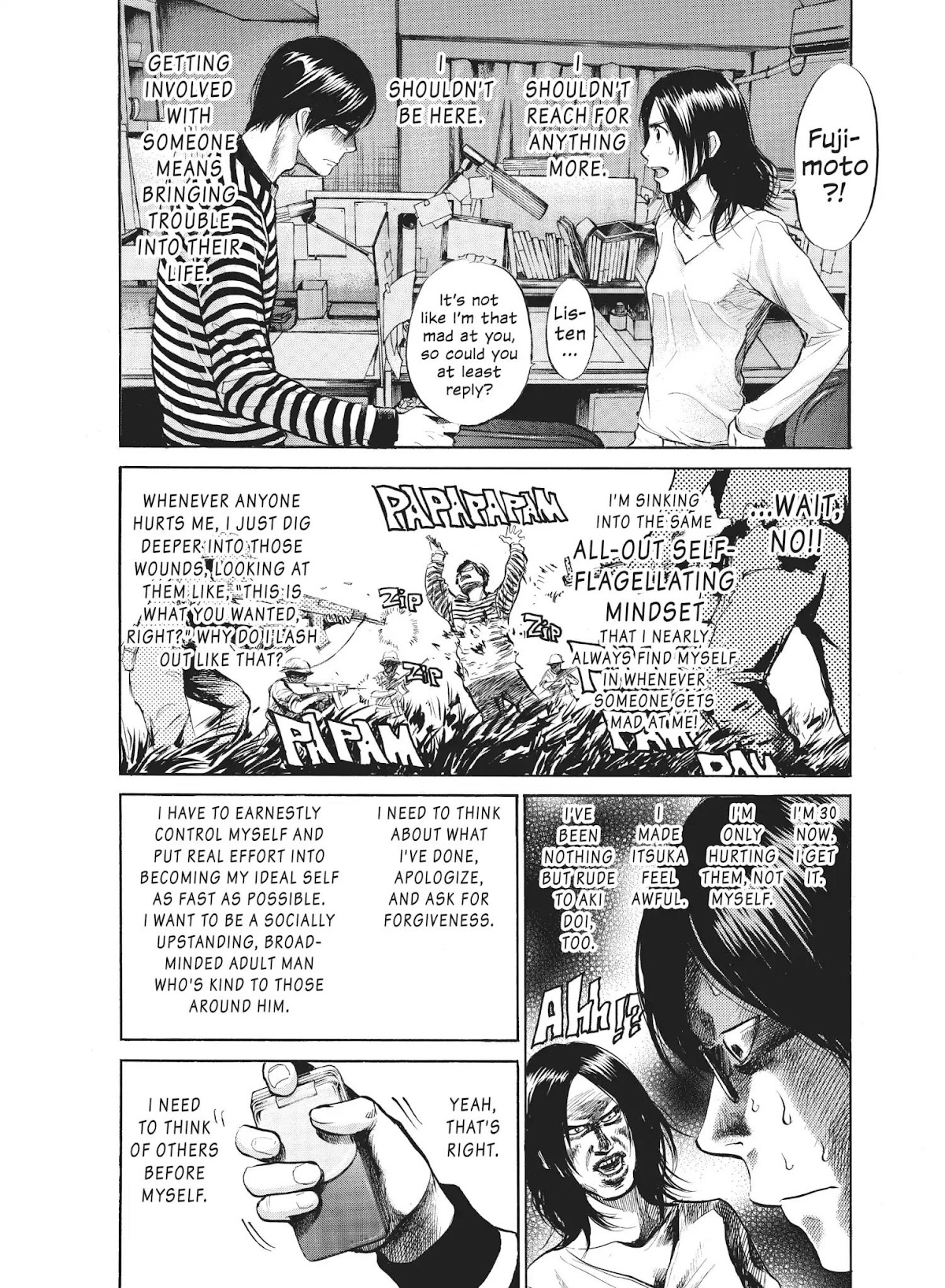 Moteki Chapter 18 page 16 - Chapter 18: The Eternal Puzzle