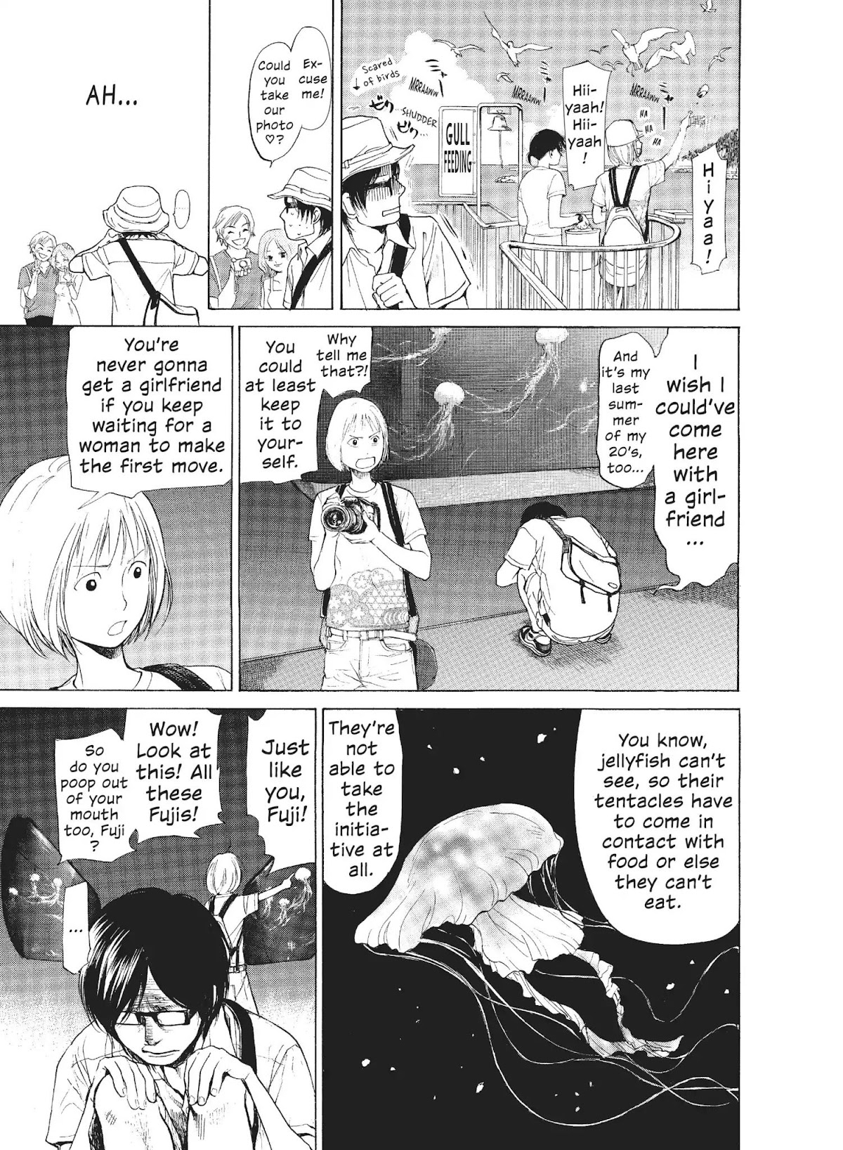 Moteki Chapter 2 page 11 - Chapter 2: Ours is a Jellyfish Sea