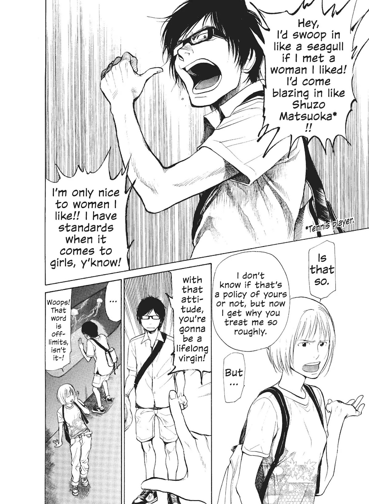 Moteki Chapter 2 page 12 - Chapter 2: Ours is a Jellyfish Sea