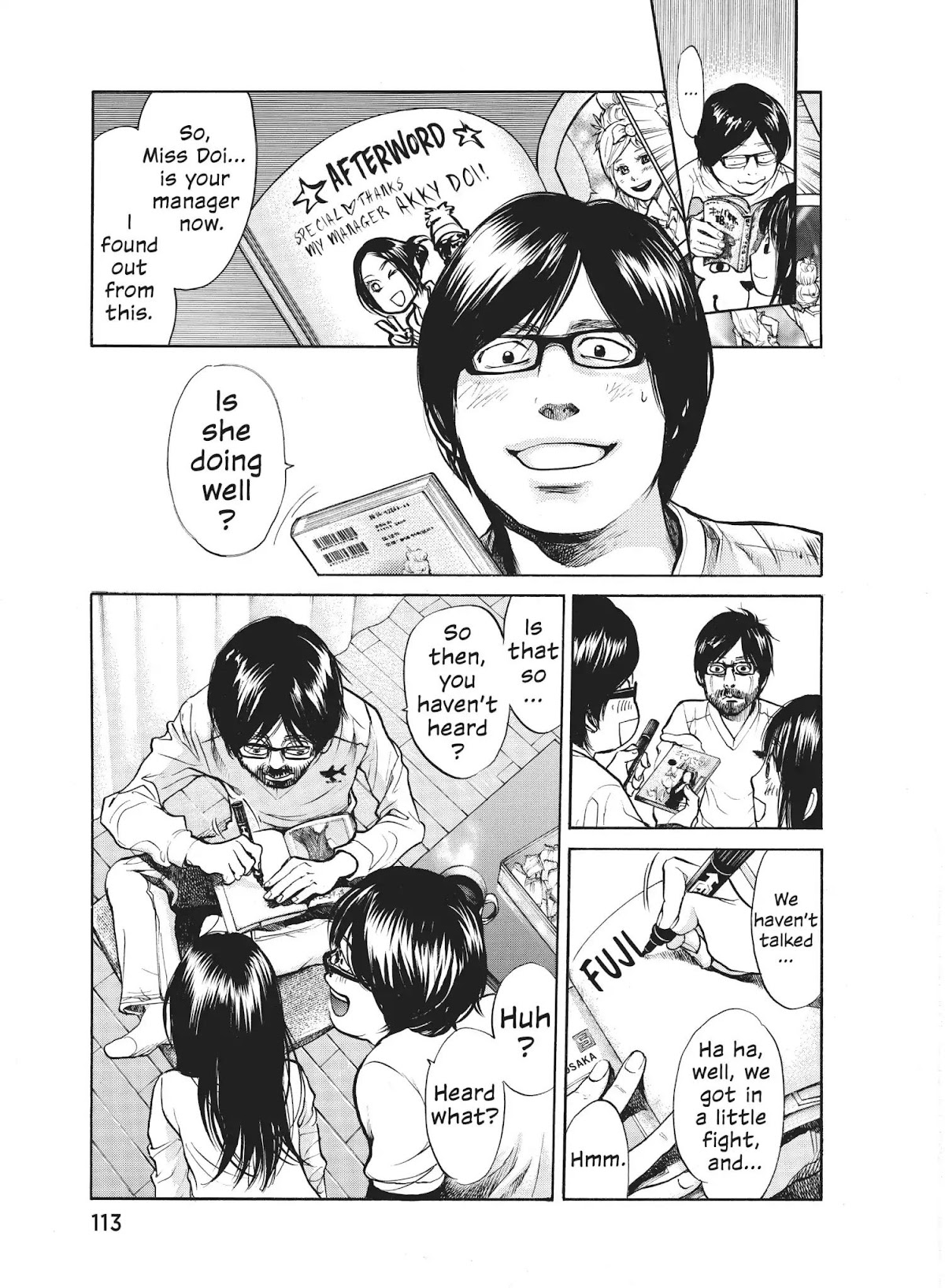 Moteki Chapter 20 page 15 - Chapter 20: Rollin' Rollin'