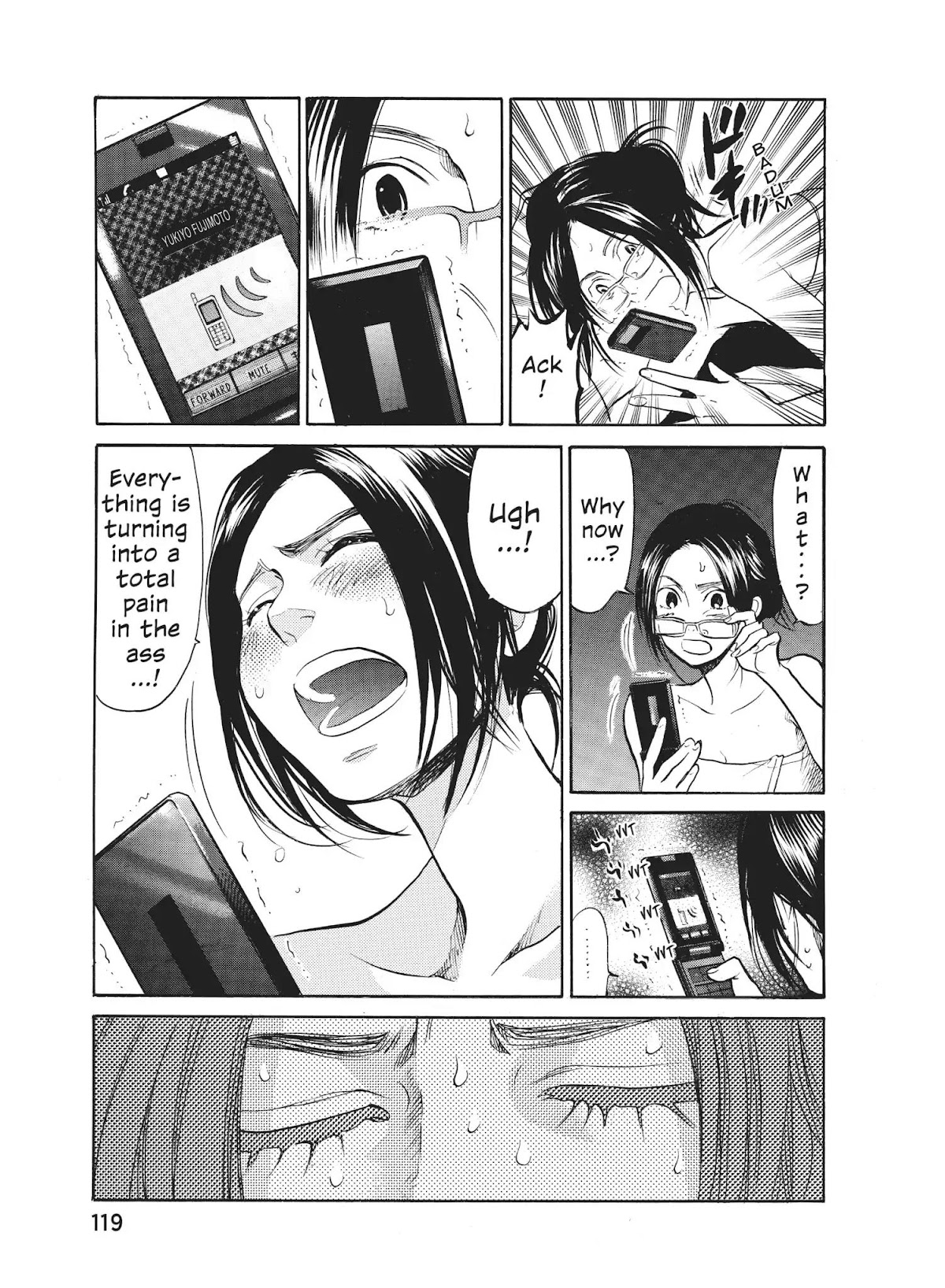 Moteki Chapter 20 page 21 - Chapter 20: Rollin' Rollin'