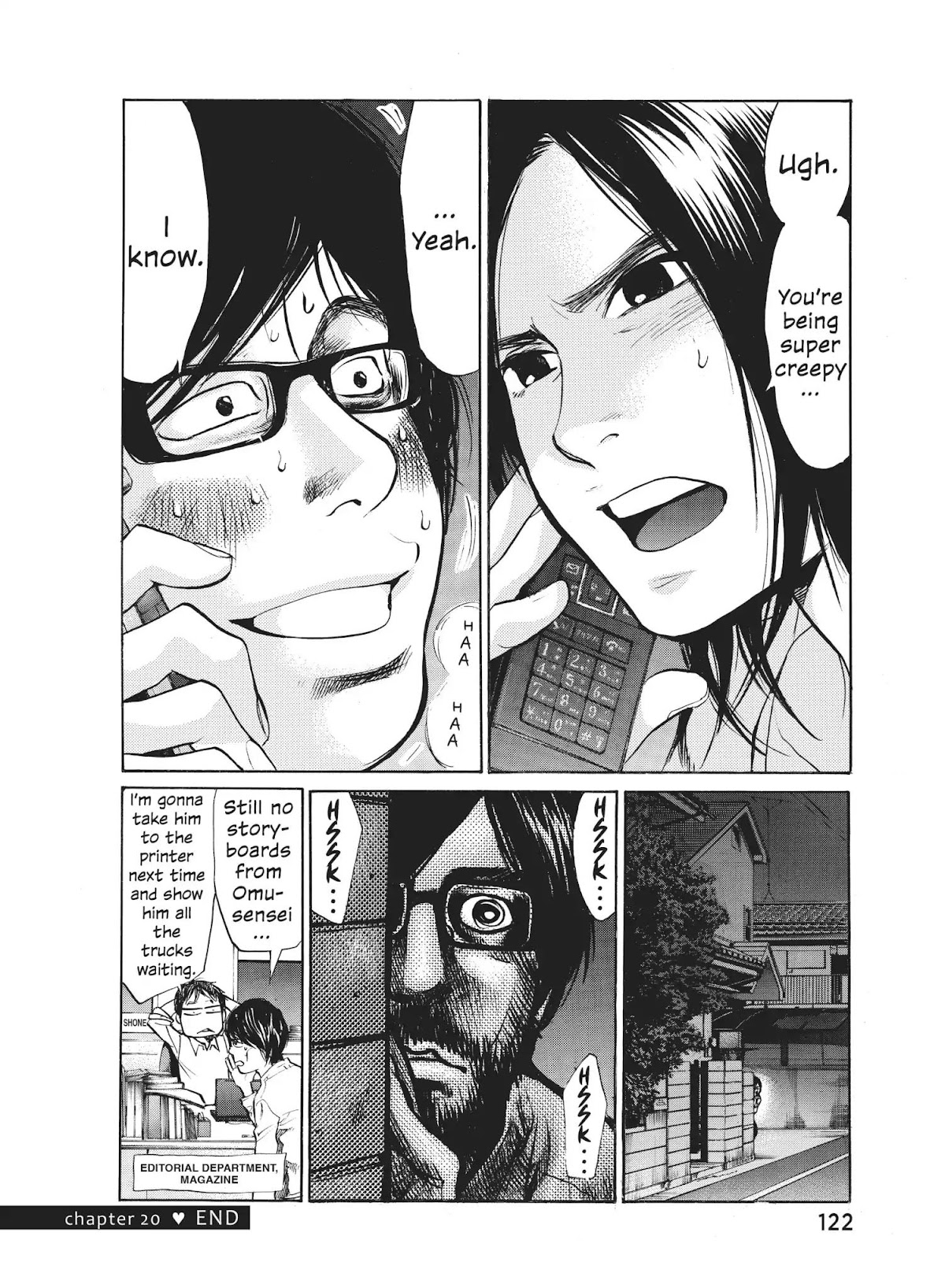 Moteki Chapter 20 page 24 - Chapter 20: Rollin' Rollin'