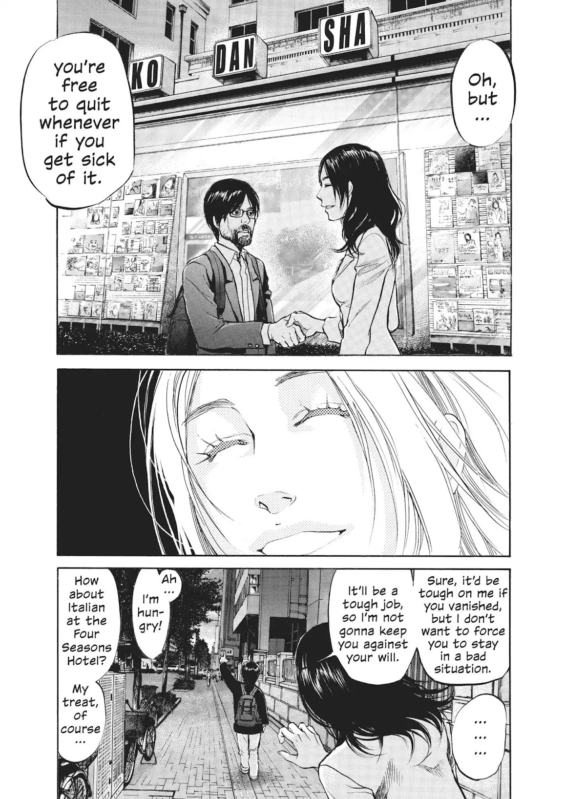 Moteki Chapter 20 page 7 - Chapter 20: Rollin' Rollin'