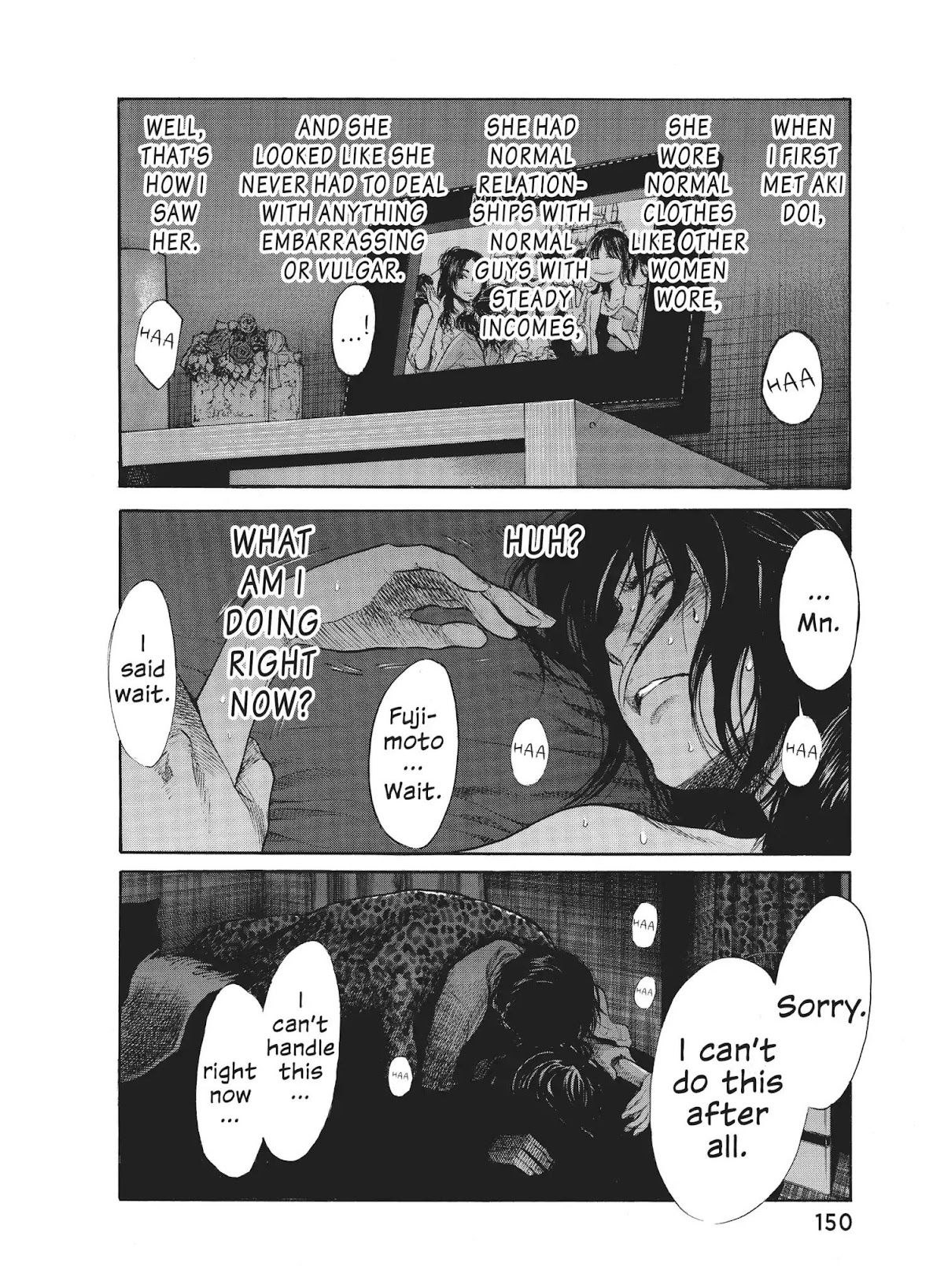 Moteki Chapter 22 page 2 - Chapter 22: Cutting Edge
