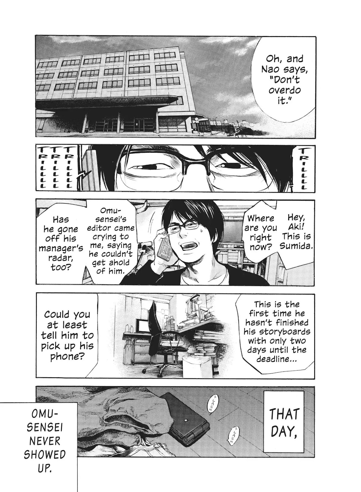 Moteki Chapter 22 page 23 - Chapter 22: Cutting Edge