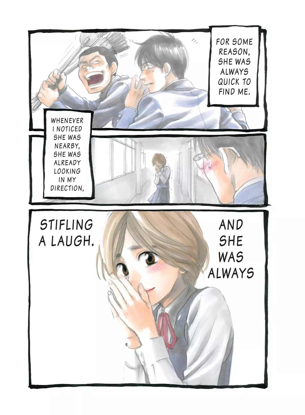 Moteki Chapter 23.5 page 2 - Vol.2 Bonus Chapter: Moteki: The School Days