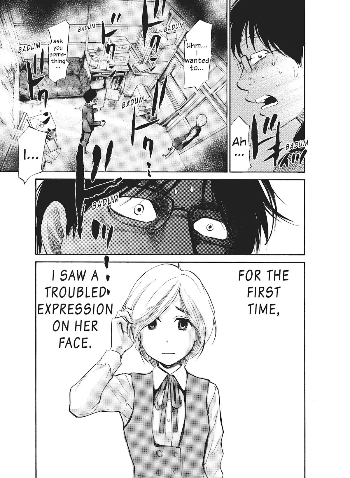 Moteki Chapter 23.5 page 8 - Vol.2 Bonus Chapter: Moteki: The School Days