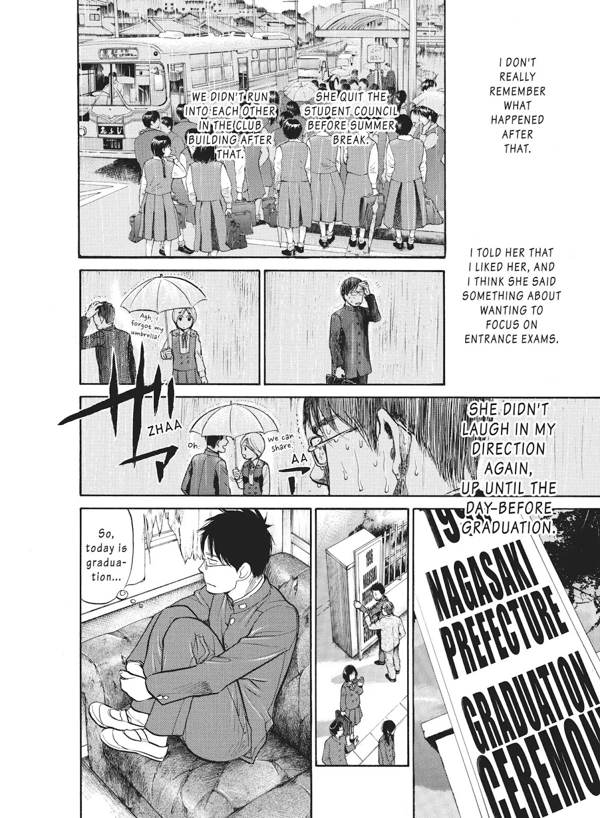 Moteki Chapter 23.5 page 9 - Vol.2 Bonus Chapter: Moteki: The School Days