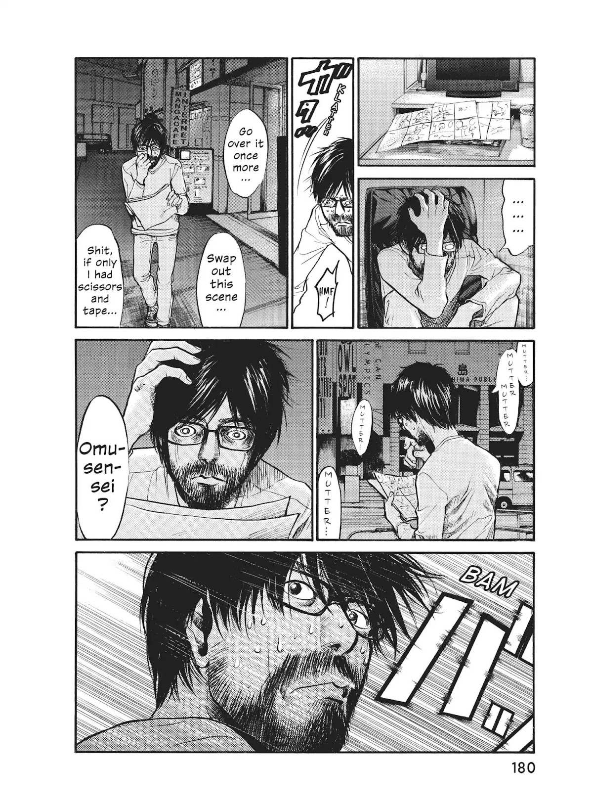Moteki Chapter 23 page 8 - Chapter 23: The Rock 'n Roll Won't Stop Ringing