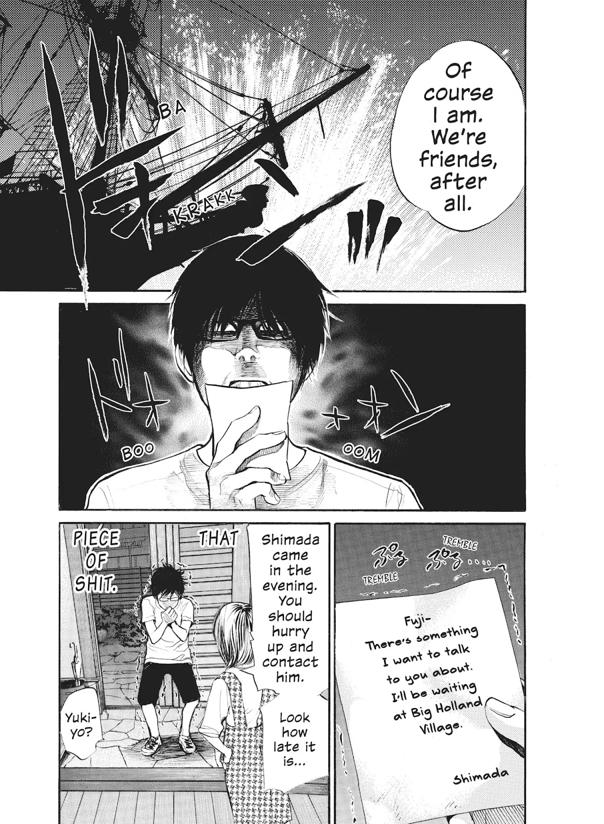 Moteki Chapter 26 page 23 - Chapter 26: Shooting Star Bebop