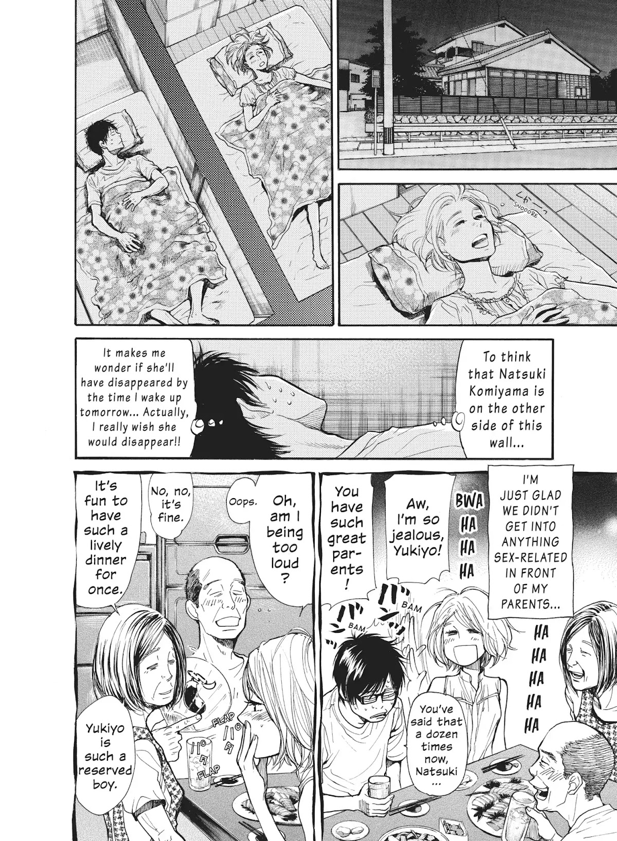 Moteki Chapter 29 page 10 - Chapter 29: Trampoline Girl