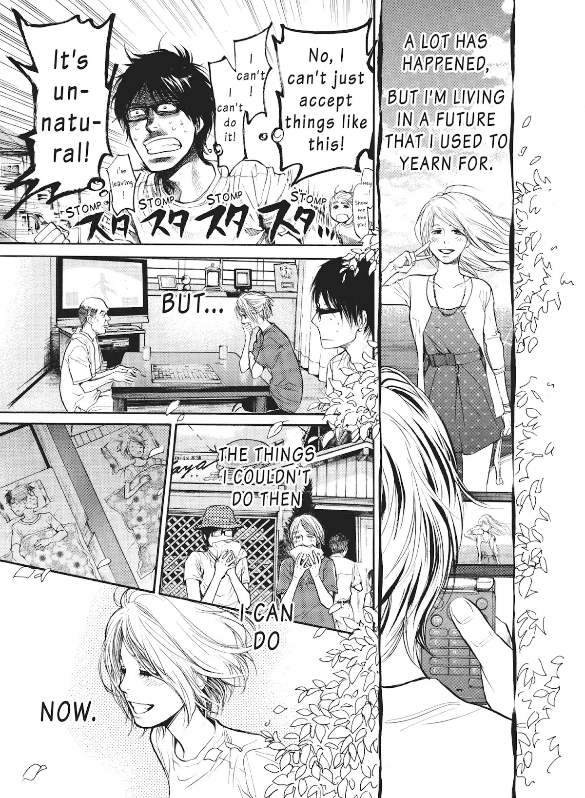 Moteki Chapter 29 page 19 - Chapter 29: Trampoline Girl