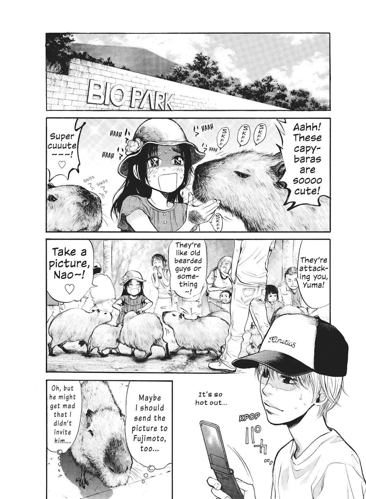 Moteki Chapter 29 page 20 - Chapter 29: Trampoline Girl