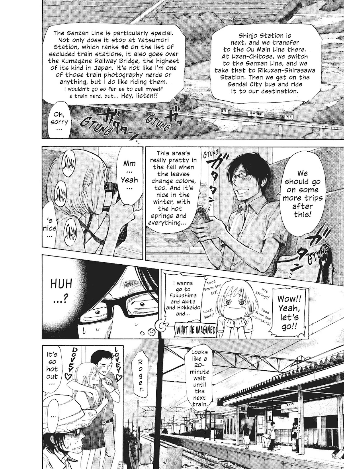 Moteki Chapter 3 page 14 - Chapter 3: Running Shot