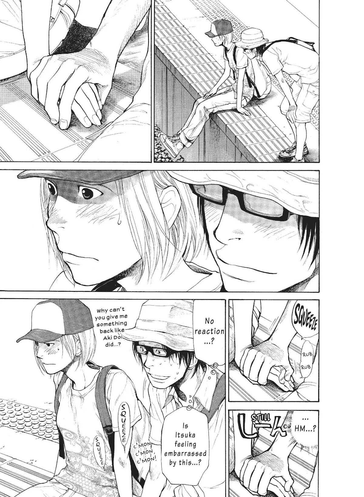 Moteki Chapter 3 page 15 - Chapter 3: Running Shot