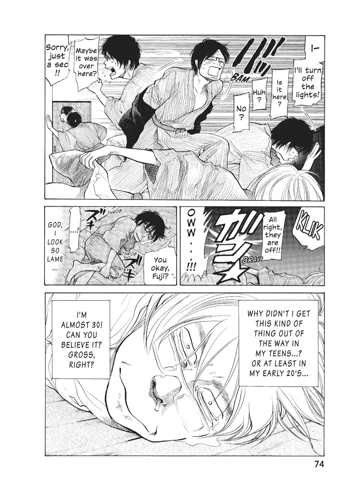 Moteki Chapter 3 page 2 - Chapter 3: Running Shot