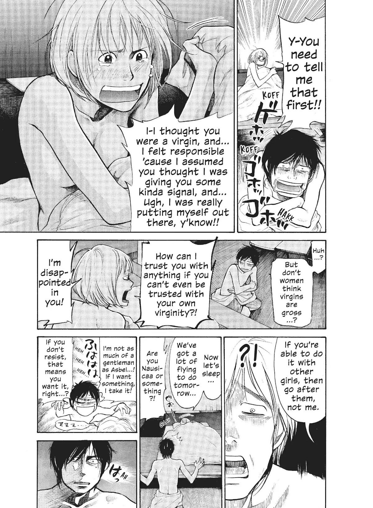 Moteki Chapter 3 page 7 - Chapter 3: Running Shot