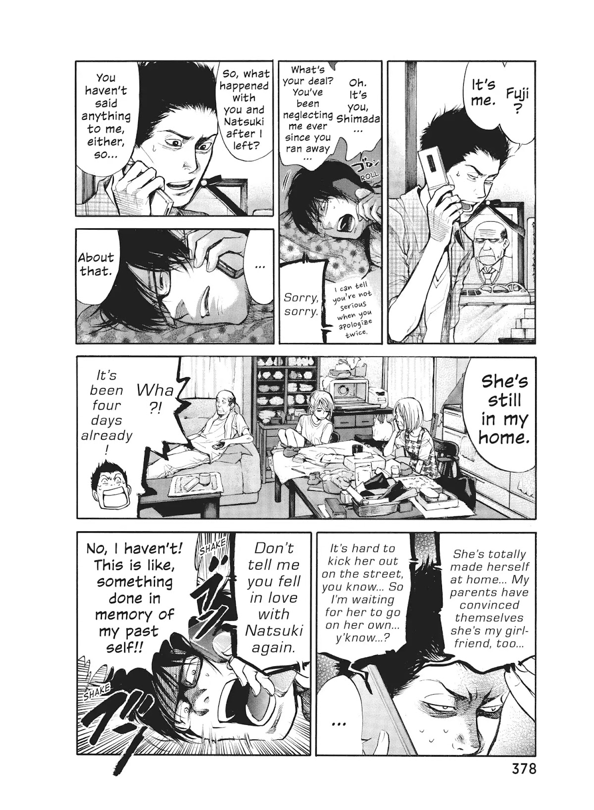 Moteki Chapter 30 page 10 - Chapter 30: Stay Gold