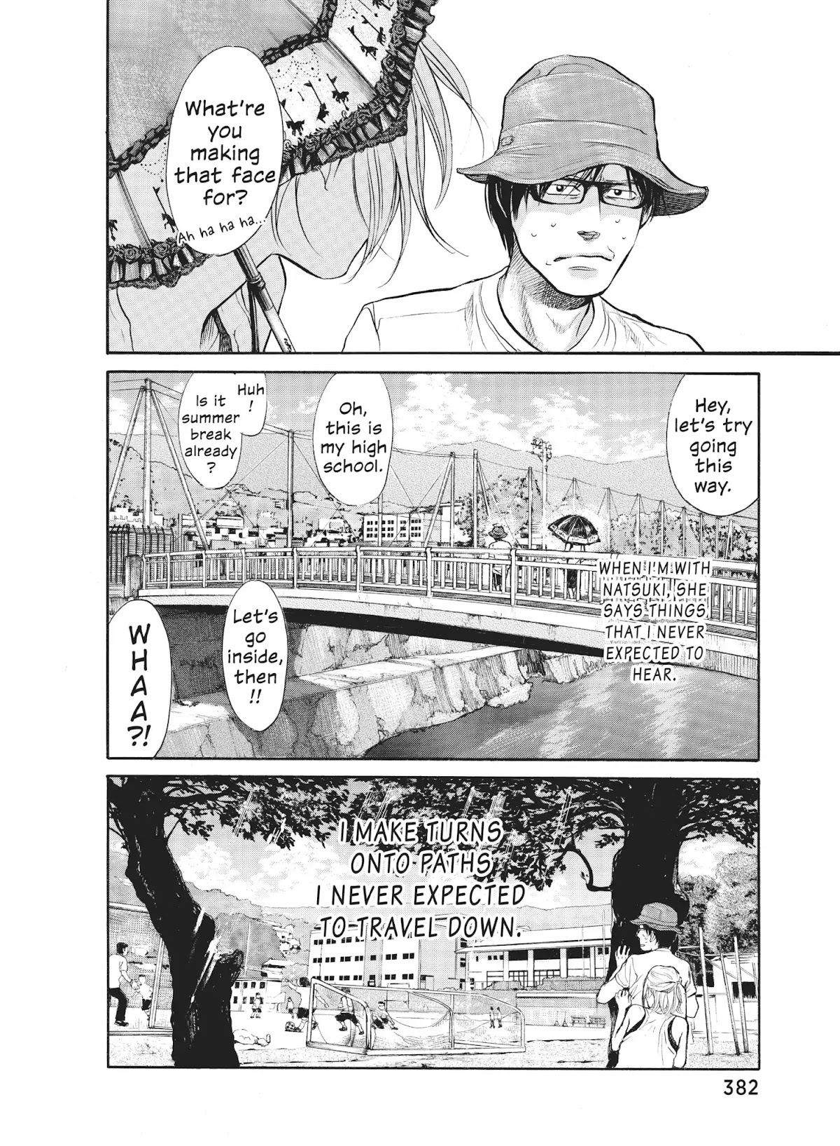 Moteki Chapter 30 page 14 - Chapter 30: Stay Gold