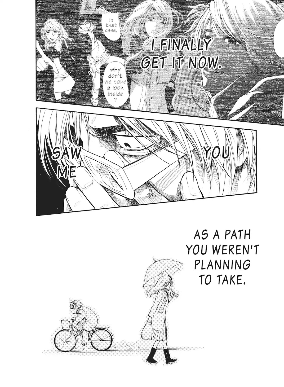 Moteki Chapter 30 page 22 - Chapter 30: Stay Gold