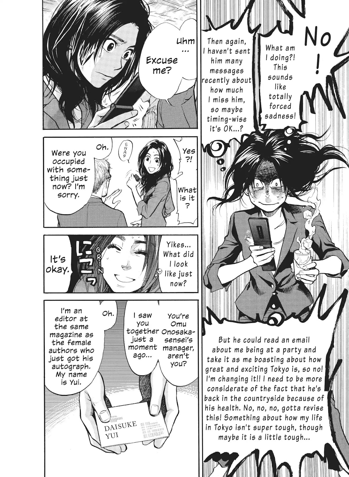 Moteki Chapter 30 page 6 - Chapter 30: Stay Gold