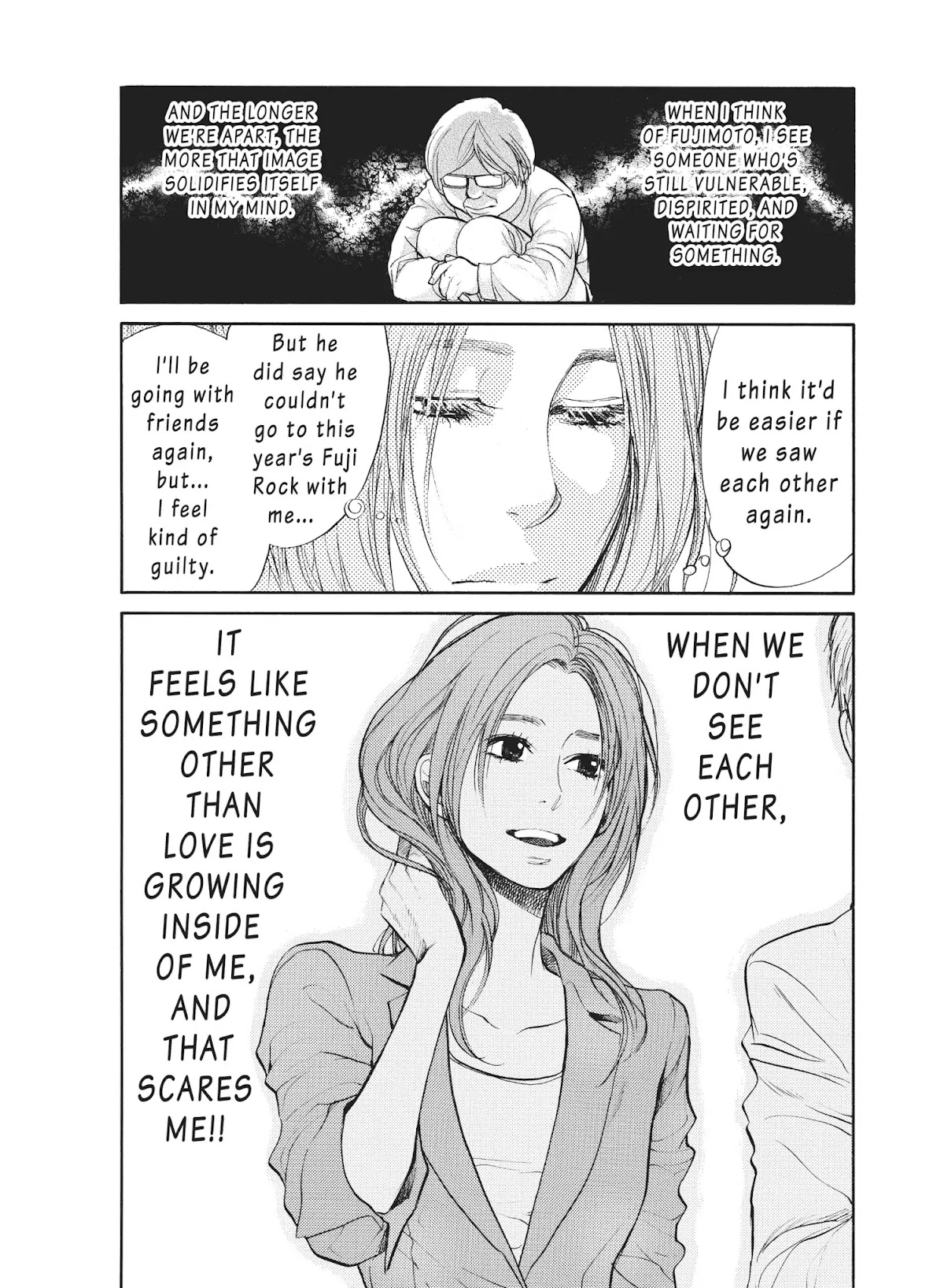 Moteki Chapter 30 page 8 - Chapter 30: Stay Gold