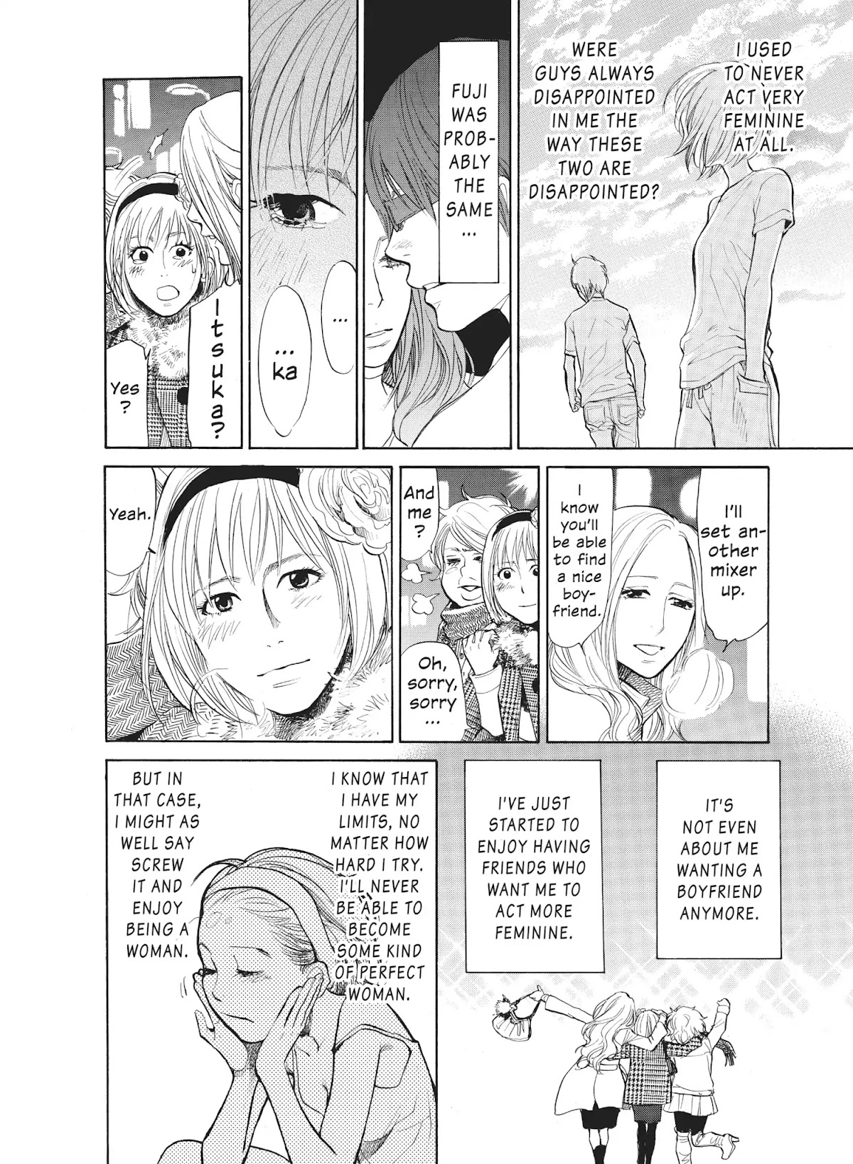 Moteki Chapter 31.5 page 15 - Vol.3 Part 1: Moteki: Girls' Side