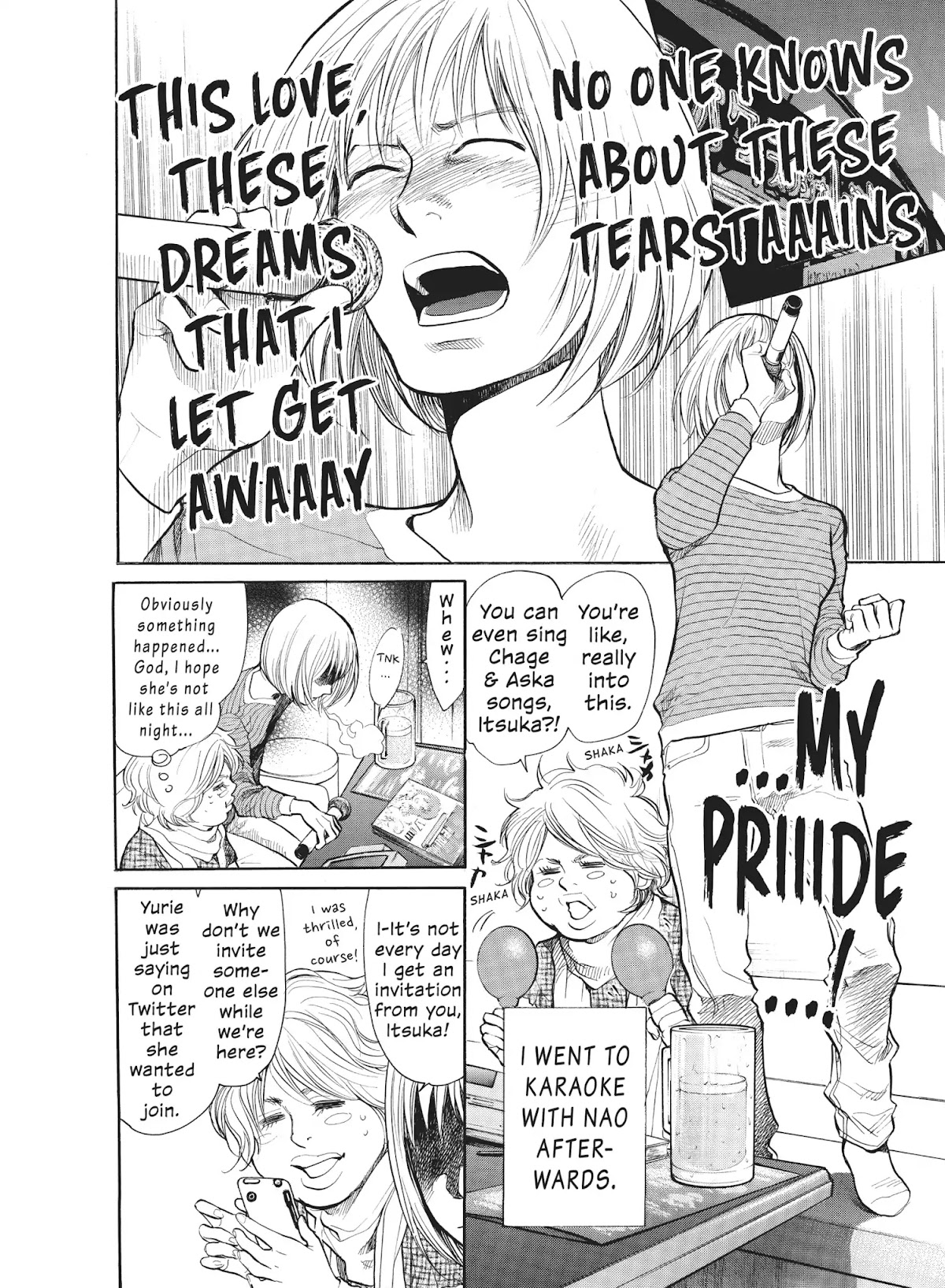 Moteki Chapter 31.5 page 3 - Vol.3 Part 1: Moteki: Girls' Side
