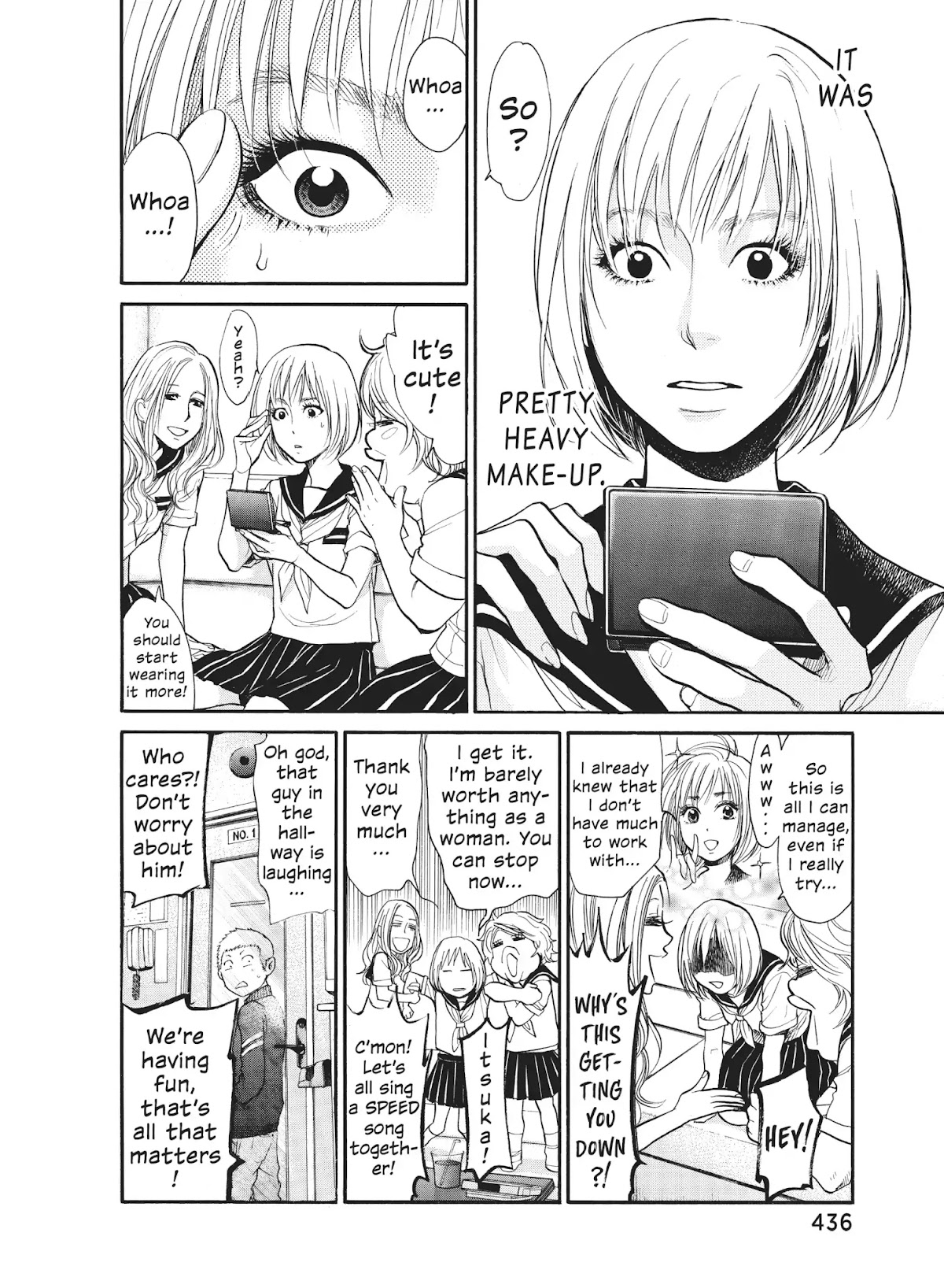 Moteki Chapter 31.5 page 9 - Vol.3 Part 1: Moteki: Girls' Side