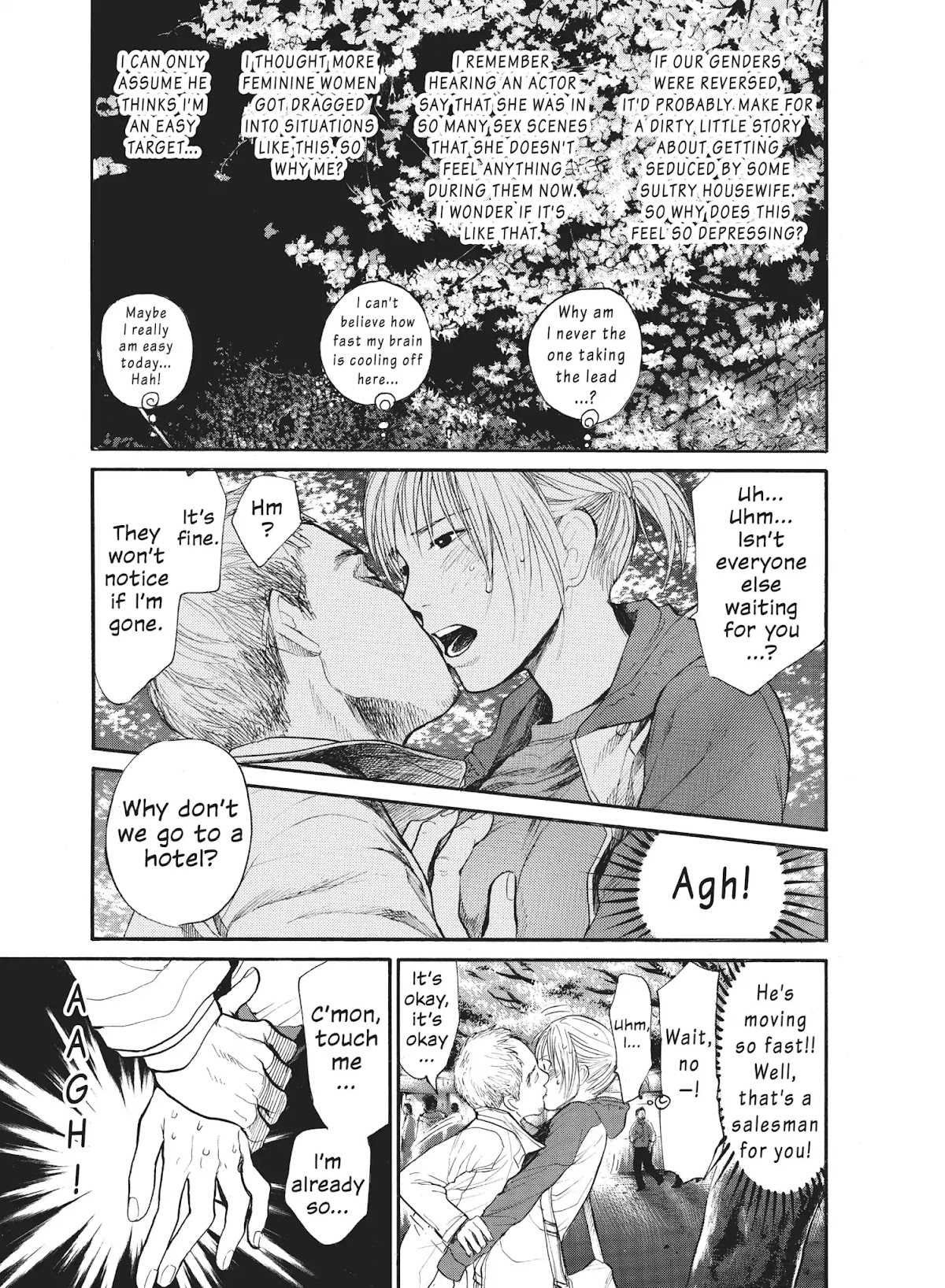 Moteki Chapter 31.6 page 15 - Vol.3 Part 2: Moteki: Girls' Side