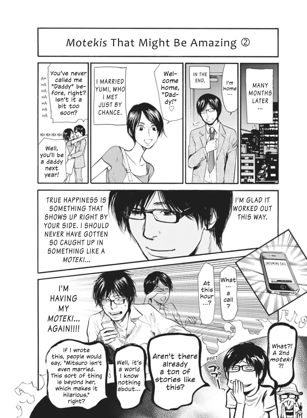 Moteki Chapter 31.6 page 34 - Vol.3 Part 2: Moteki: Girls' Side