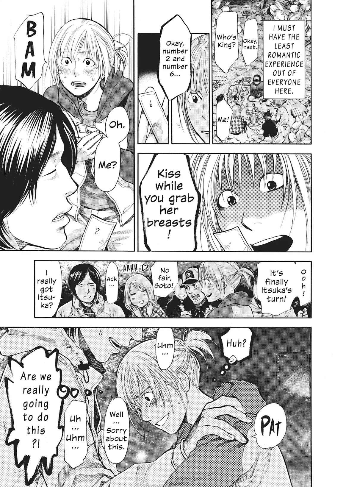 Moteki Chapter 31.6 page 5 - Vol.3 Part 2: Moteki: Girls' Side