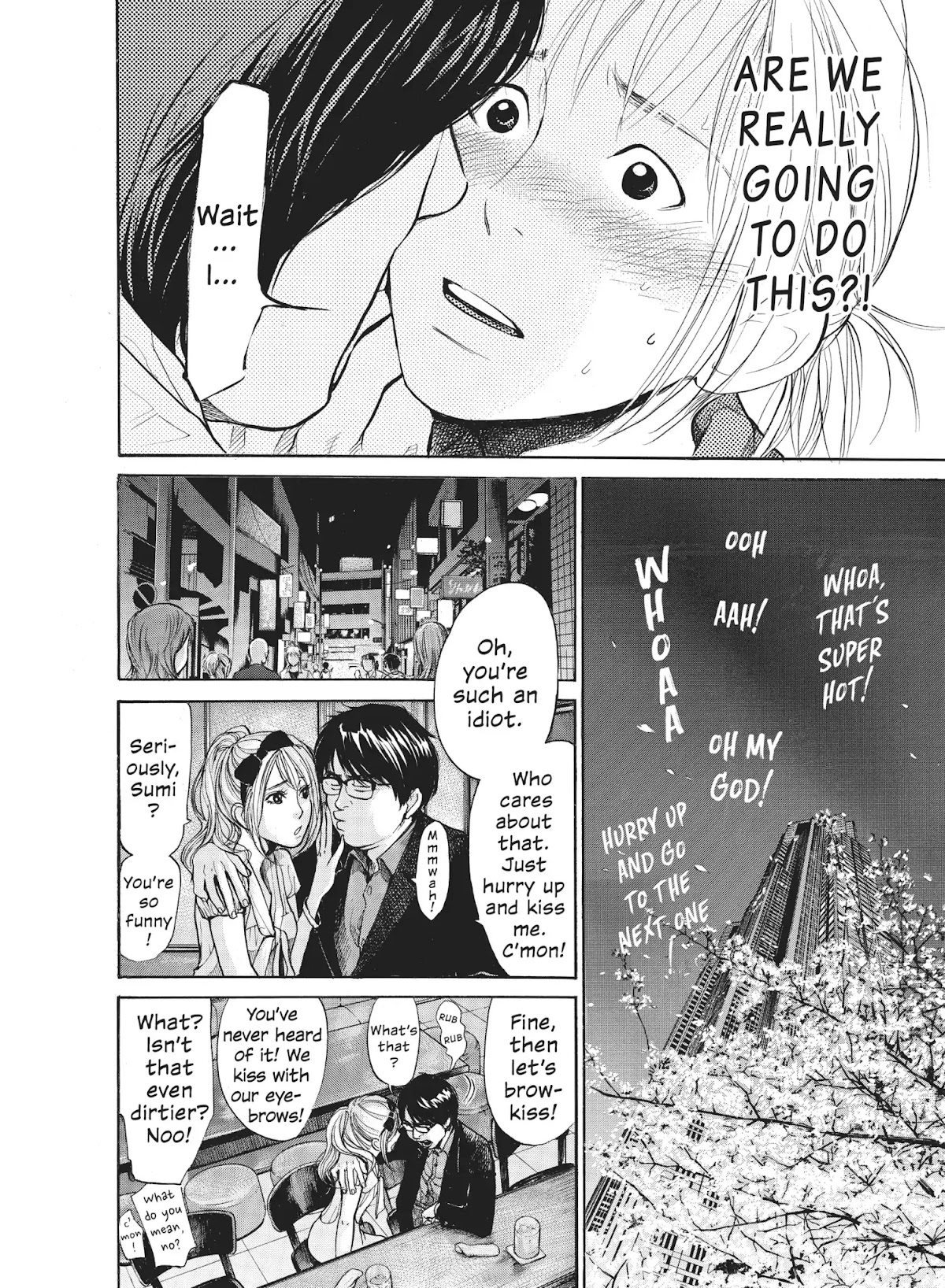 Moteki Chapter 31.6 page 6 - Vol.3 Part 2: Moteki: Girls' Side