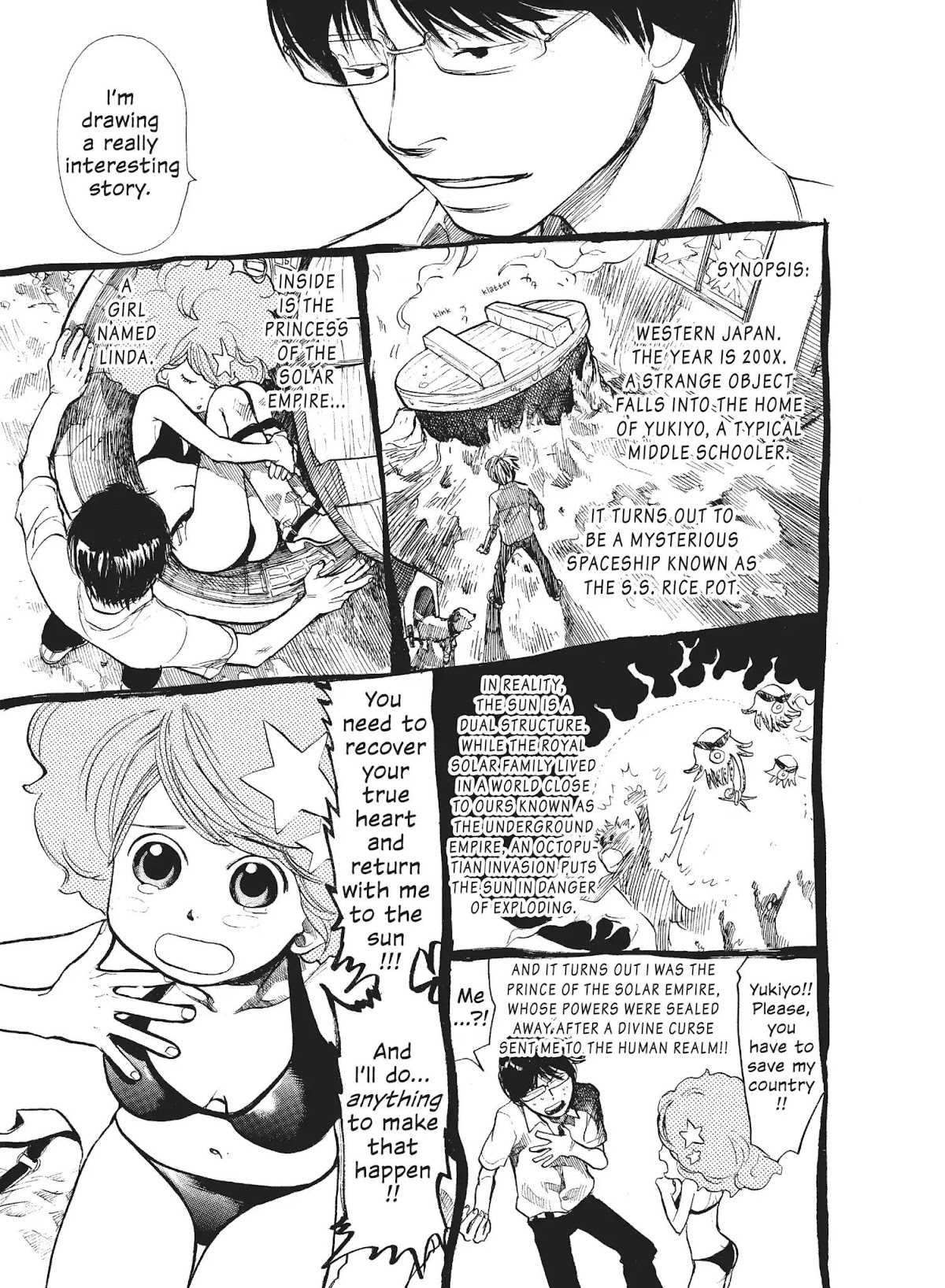 Moteki Chapter 7.5 page 16 - Vol.1 Bonus Chapter: Linda Linda