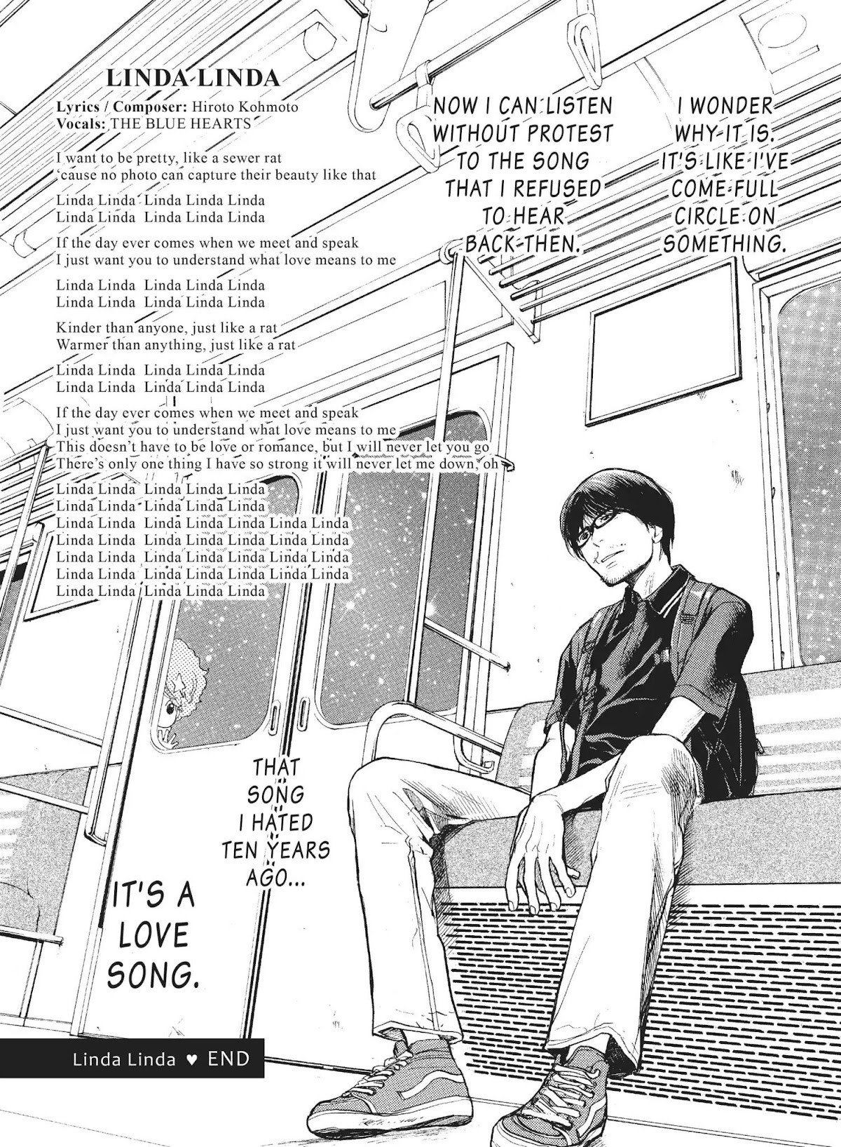 Moteki Chapter 7.5 page 27 - Vol.1 Bonus Chapter: Linda Linda
