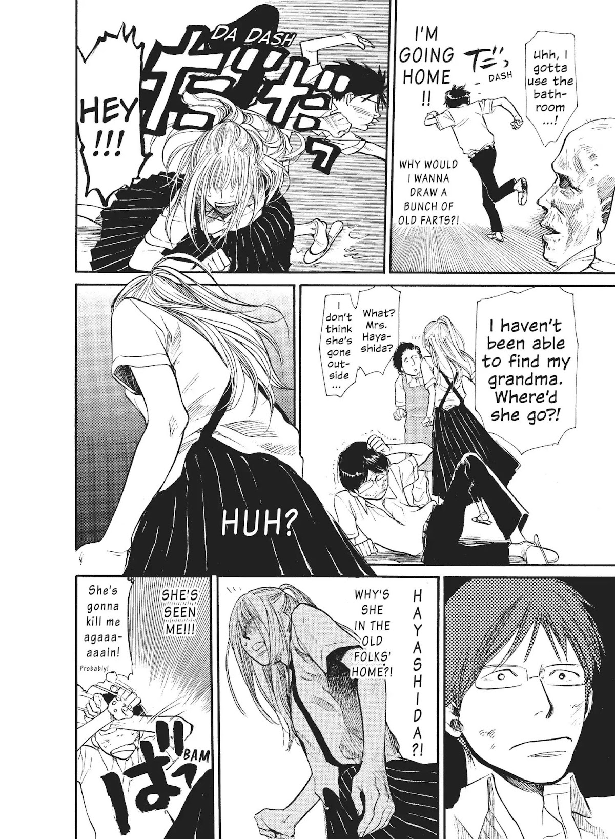 Moteki Chapter 7.5 page 9 - Vol.1 Bonus Chapter: Linda Linda