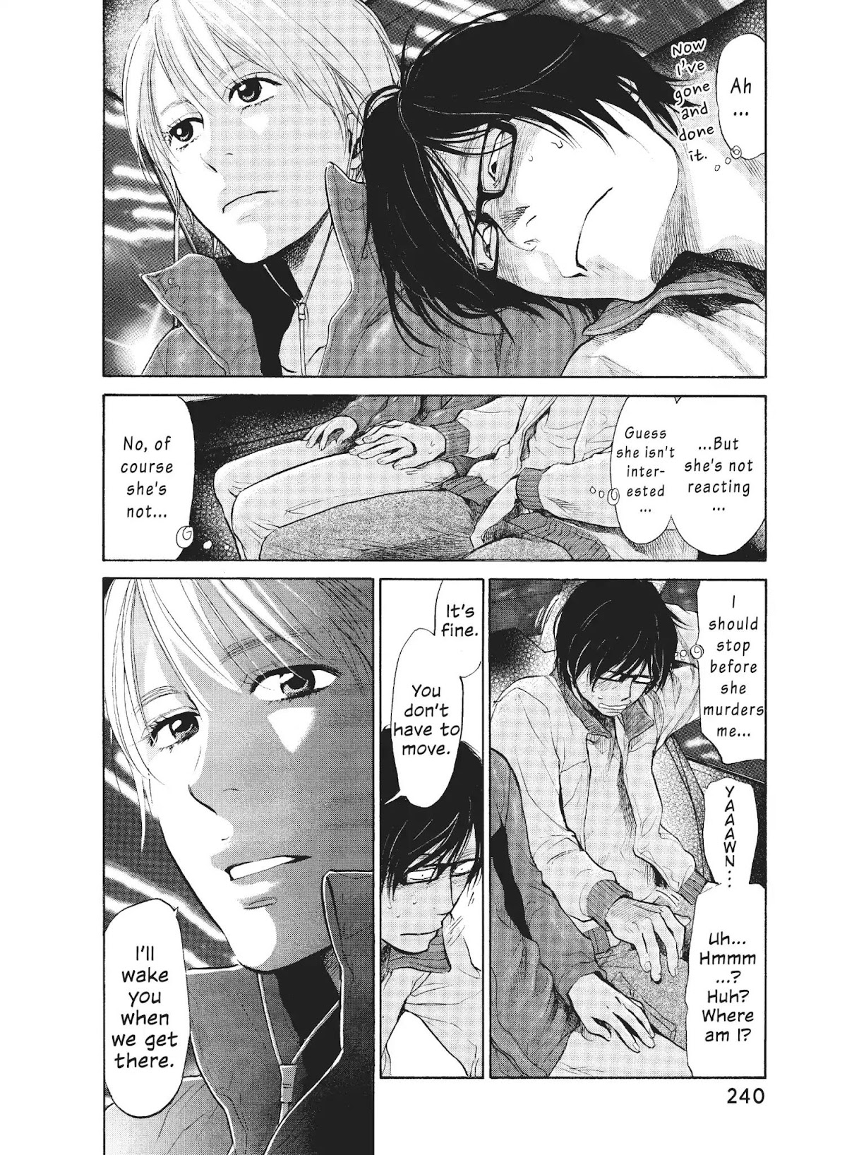 Moteki Chapter 8 page 14 - Chapter 8: Straighten Up and Be Brave