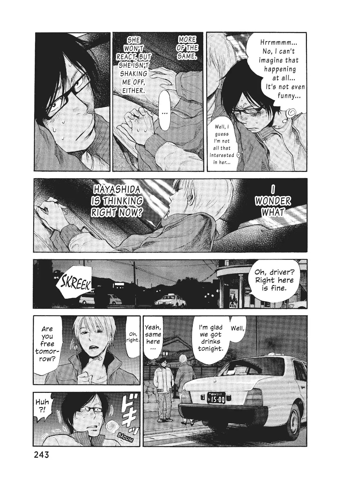 Moteki Chapter 8 page 17 - Chapter 8: Straighten Up and Be Brave